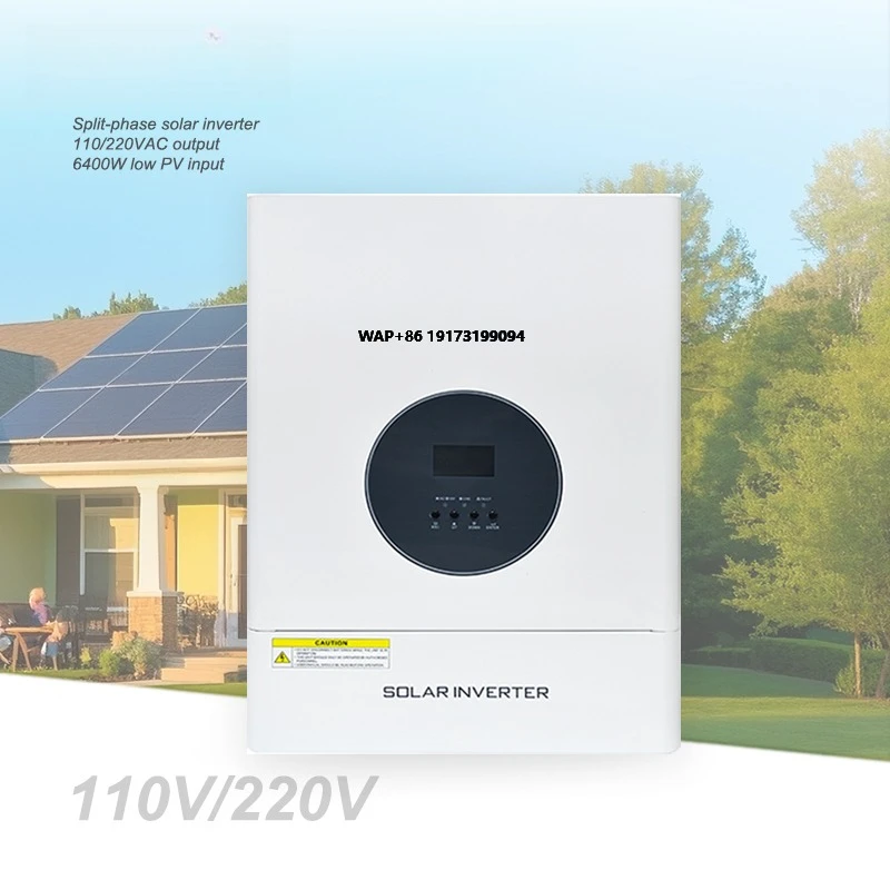 Split Phase Inverter 10Kw 110V 220V - Meistverkaufter 10KW 12,5kVA DC 48V netzunabhängiger