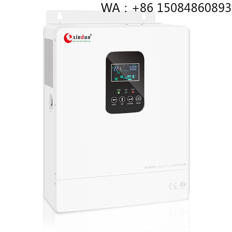 Hybrid Solar Inverter 5.5Kw Mppt 48V - 3KW-5,5KW Hybrid-Off-Grid-Solarwechselrichter, Solarzubehör, 24V/48V DC zu