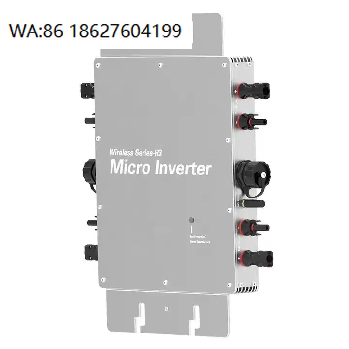 Micro Inverter 1400W Solar Grid Tie - 1400W IP65 Wasserdichter Netzgekoppelter Mikrowechselrichter 22-60VDC