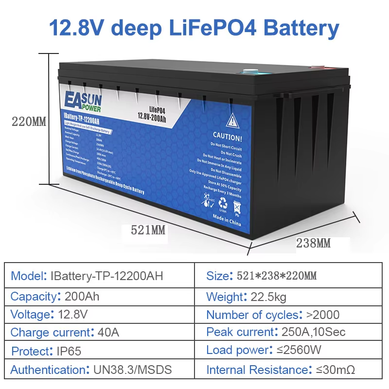EASUN Power LiFePO4 Batterie 1 – Grid Tie Inverter Limiter 2000W Bewertung und Preis