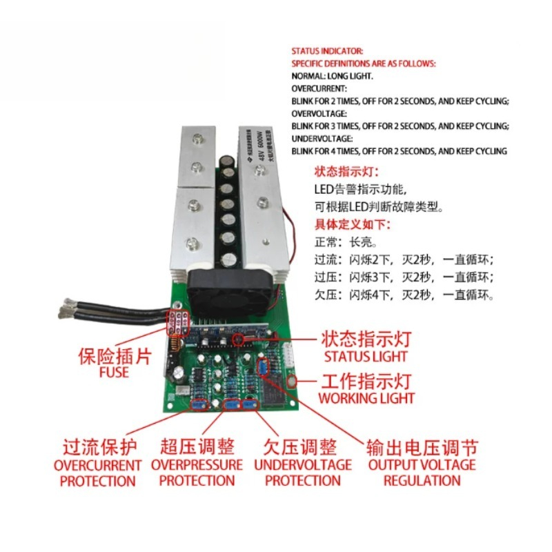 24V 36V 48V 60V Reiner Sinus-W – Pure Sine Wave Inverter Board 24V 48V Bewertung und Preis