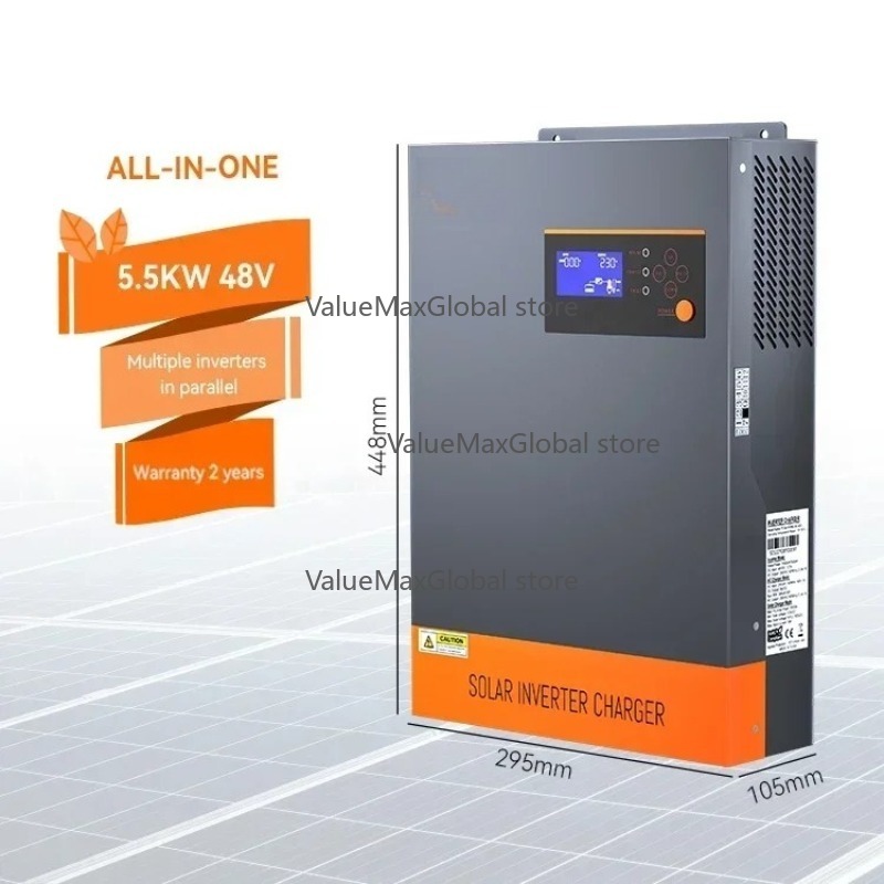 Fabrikneuer 5,5 kW 5,5 kVA MPP – Hybrid Solar Inverter 5.5Kw Mppt 48V Bewertung und Preis