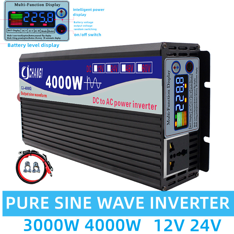 Reiner Sinus-Wechselrichter, 1 – Inverter Pure Sine Wave 60Hz 120V 3000W Bewertung und Preis
