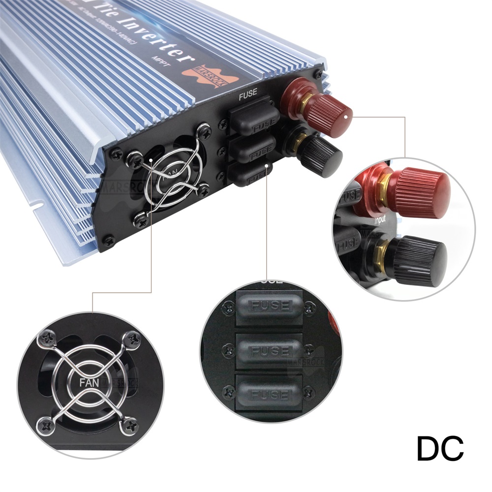 1000-1400W Netzgekoppelter Mik – Micro Inverter 1400W Solar Grid Tie Bewertung und Preis