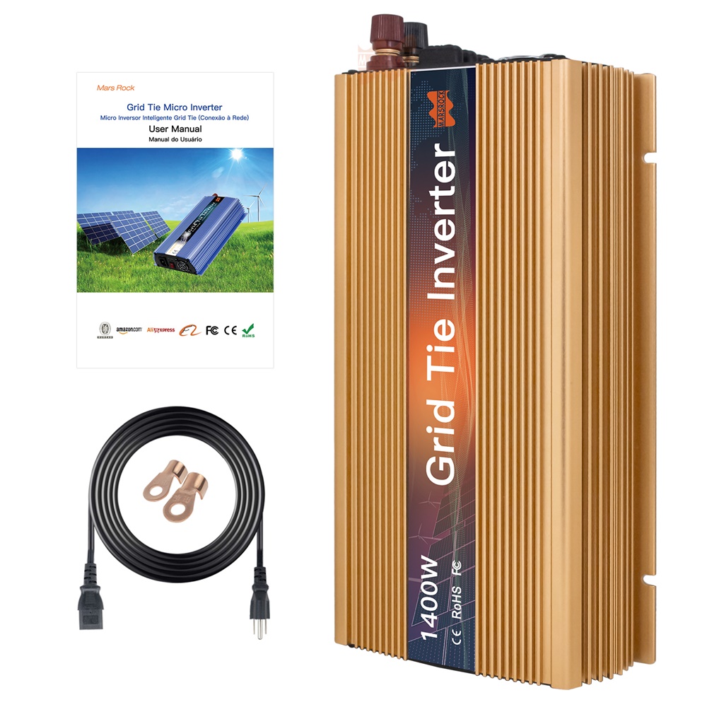 1400W 10,5-50VDC zu AC90 - 140 – Micro Inverter 1400W Solar Grid Tie Bewertung und Preis