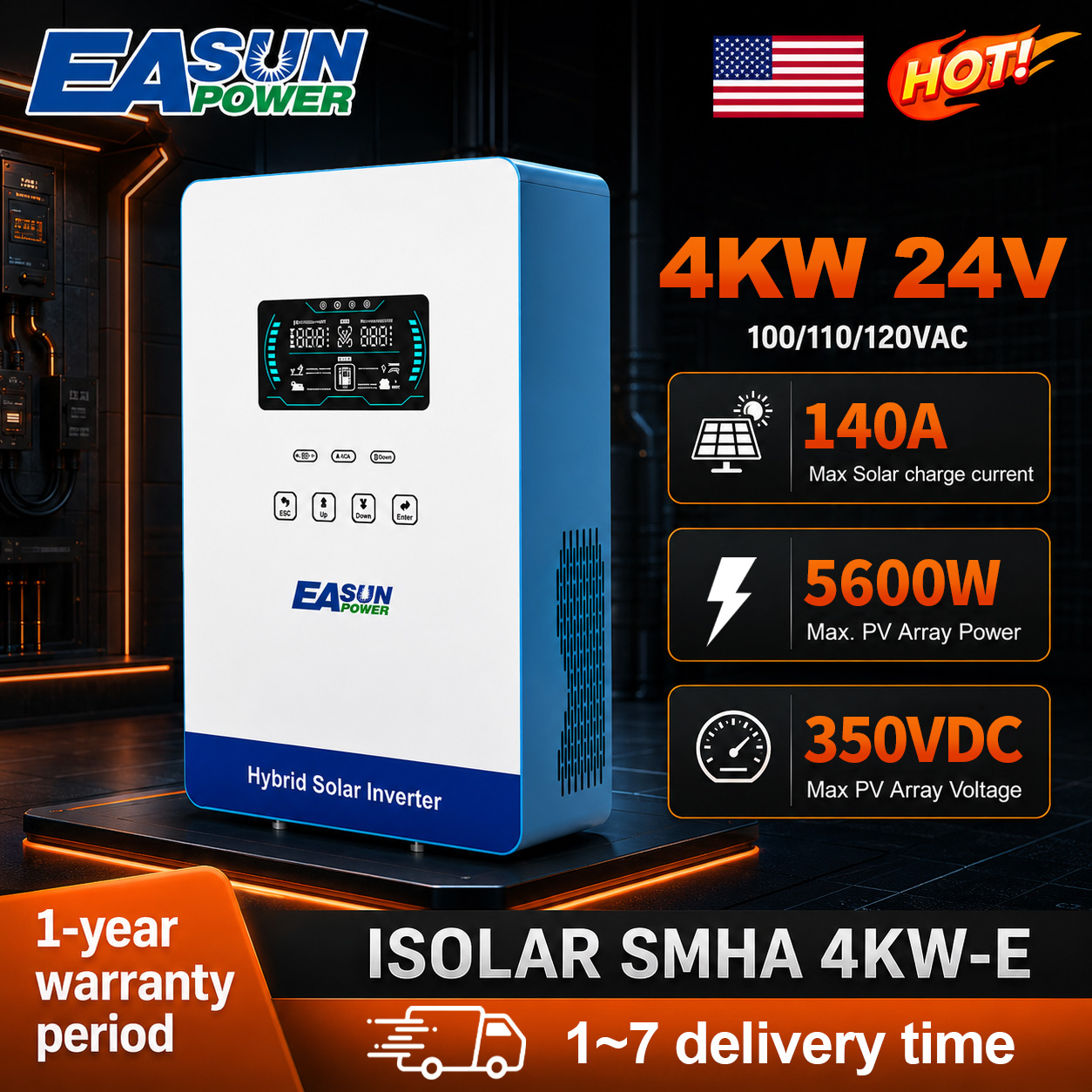 EASUN POWER 4000W Solar-Wechse – Grid Tie Inverter Limiter 2000W Bewertung und Preis
