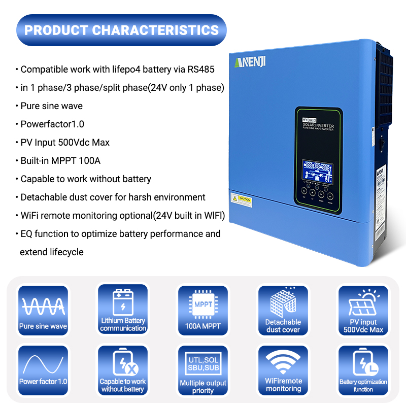 24V 3000W 120V netzunabhängige – Inverter Pure Sine Wave 60Hz 120V 3000W Bewertung und Preis