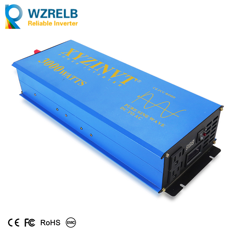 3000 W Solar-Wechselrichter, 2 – Inverter Pure Sine Wave 60Hz 120V 3000W Bewertung und Preis
